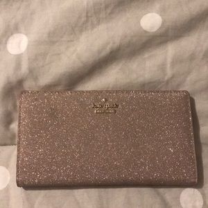 Kate space glitter wallet